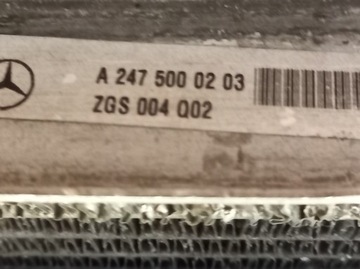 фото thumb №13, Комплект радіатор mercedes w177 w247 cla c118 glb x247 gla h247 a2479060200