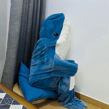 2024 НОВЫЙ СПАЛЬНЫЙ МЕШОК-ОДЕЯЛО SHARK ДЛЯ ВЗРОСЛОГО РЕБЕНКА
