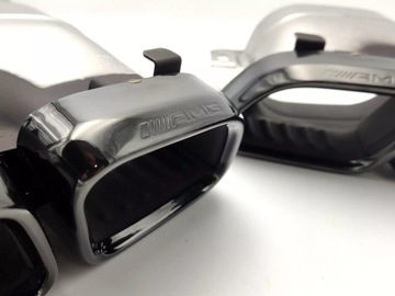 фото thumb №8, Наконечники глушник mercedes e-klasa w213 s213 e63 amg ніч paket оригінал