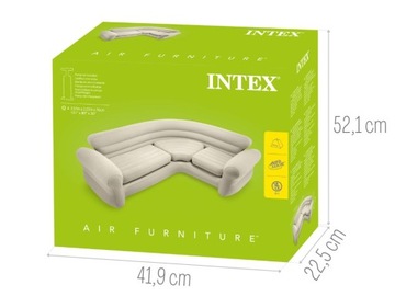 Большой надувной матрас, надувной диван, диван-кровать Intex 68575, МОДЕЛЬ 2024 г.