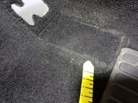 фото thumb №7, Mercedes glc w253 обшивка перед левая коврик