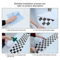 фото thumb №10, Капот автомобиля наклейка w ремни гонки