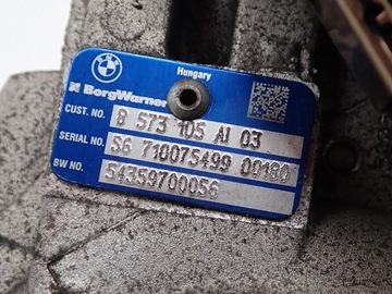 фото thumb №11, Турбина 8573105 6nw010430 mini countryman r60 r61 1.6d n47 112km 16r fv