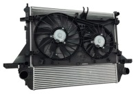 Комплект радіатор + вентилятор renault master 3 10- 2.3d egr 2140000q2f Доставка, фото thumb