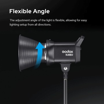 Godox SL60IID Портативная студийная светодиодная видеолампа 70 Вт
