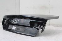 фото thumb №6, Audi a8 кришка багажника зад задня чорна колір lz9y чорний phantom d4 4h 4h