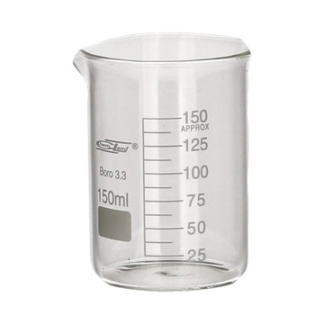 Zlewka szklana 150 ml niska Chemland
