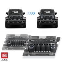 фото thumb №6, Фари лампи передні led - гомологація jeep wrangler jl 2018-2024
