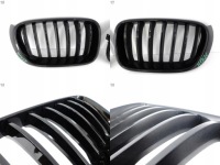 фото thumb №10, Bmw x3 f25 lci рестайлинг x4 f26 14-17 м-пакет решётка радиатора решётка декоративная решётки радиатора чёрный