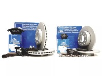 фото thumb №2, Ate тормозные диски + тормозные колодки перед + задняя skoda octavia ii