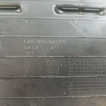 фото thumb №5, Ford втулка стабілізатора 20- захист гумова накладка килимок тунелю usa lj6b-s045b90-aaw