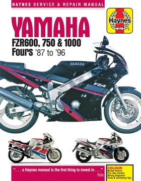 YAMAHA FZR750 (1987 - 1988) КОМПОНЕНТНЫЙ РЕМОНТ