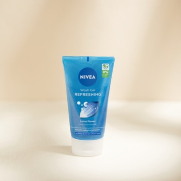 NIVEA Освежающий гель для умывания для нормальной комбинированной кожи 150мл