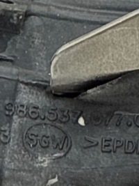 Porsche boxster 986 гумовий прокладка багажника заднього 986537077 Недорого, фото thumb