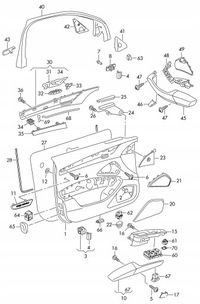 фото thumb №13, Накладка защита зеркало audi a8 s8 d4 4h1857505a