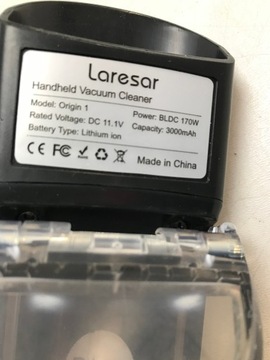 Ручной пылесос Laresar Origin 1 черный, 5д159