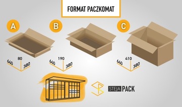 КАРТОННАЯ КОРОБКА INPOST PACZKOMAT C 400x300x300 20шт.
