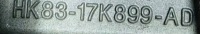 Купити Кронштейн підсилювача передній бампера лівий jaguar x761 hk83-17k899-ae, фото thumb