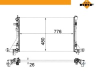 фото thumb №2, Радиатор wody opel movano b 2.3 cdti [rwd]