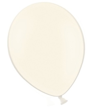 BALONY PASTELOWE 30-35cm 25 sztuk Ecru