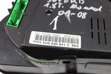 фото thumb №6, Skoda superb i спидометр приборы 1.8 2.8 бензин европа fis 3u0920841c