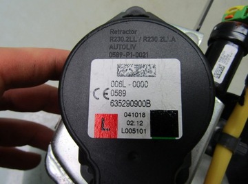 фото thumb №11, Sportage iv рестайлинг 19r pas натяжитель левый перед переднее безопасности