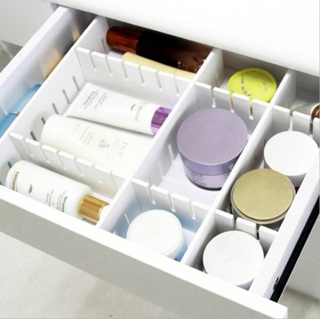 ORGANIZER DO SZUFLAD szuflady szafy PRZEGRÓDKI SEPARATOR 5sztuk 13x48cm
