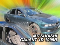 фото thumb №15, Ветровики защитные накладки стекло heko mitsubishi galant eao 4/5d 1997-2003 2szt.