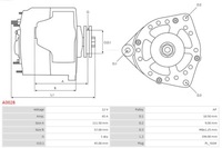 фото thumb №11, Генератор 12v audi 80 100 seat toledo vw caddy golf jetta passat t-4