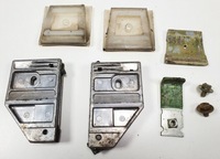 фото thumb №1, Тримачі скло лівий перед mercedes w126 sec