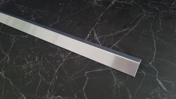 KĄTOWNIK PCV Osłona PVC NAROŻNIK 20x20mm SREBRNY MATOWY 250cm