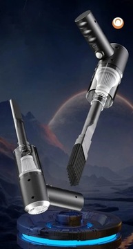 Беспроводной автомобильный и домашний пылесос - USB, фильтр HEPA