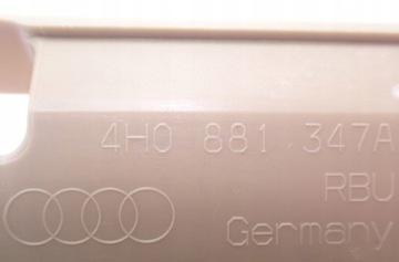 фото thumb №7, 4h0881347a ds5 захист направляючої сидіння audi a8 d4