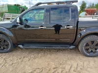 Nissan navara d40 пороги боковой пороги стальной dakar v1 с Разборки, фото thumb