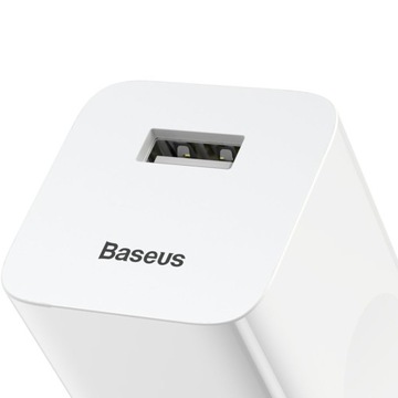 БЫСТРОЕ СЕТЕВОЕ ЗАРЯДНОЕ УСТРОЙСТВО BASEUS ДЛЯ ТЕЛЕФОНА USB QC 3A МОЩНЫЙ ИСТОЧНИК ПИТАНИЯ 24 ВТ