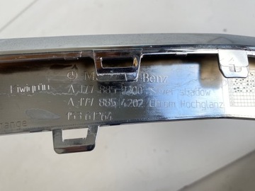 фото thumb №9, Планка бампера перед хром mercedes a клас amg w177 18-