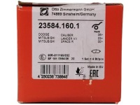 фото thumb №2, Zimmermann гальмівні колодки перед citroen c4 aircross