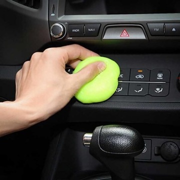 Очиститель STICKY RUBBER для чистки клавиатуры Твердый ЖЕЛТЫЙ чистящий гель.