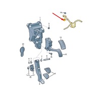 фото thumb №2, Skoda enyaq iv brake and accel. lever crash балка rhd 1ec723913e