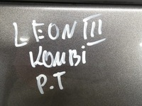 фото thumb №10, Дверь правое правый задняя задние seat leon iii 5f kombi ls7k