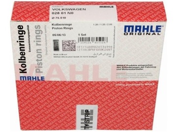 фото thumb №1, Кольца поршневые vw eos 1.4 1.6 golf plus 1.4 1.6