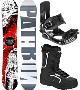 Комплект сноуборда Pathron Sensei Carbon 150 см + MP180 + крепления Target