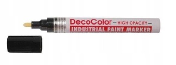 MARKER BUDOWLANY OLEJNY OLEJOWY CZERWONY PISAK FLAMASTER WODOODPORNY TRWAŁY