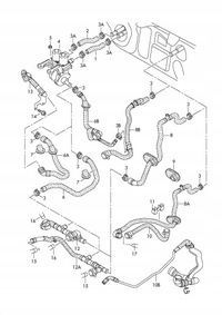 фото thumb №12, Wąż шланг обігріву audi a6 s6 c6 4f0819342a