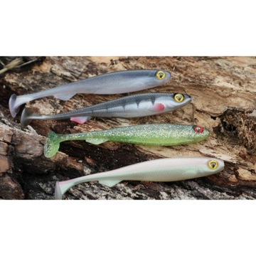 Жевательная резинка Fox Rage Slick Shad 7 см для молодого окуня
