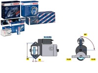 Купити Bosch стартер 12v 2 1kw ford mondeo 3 trans, фото thumb