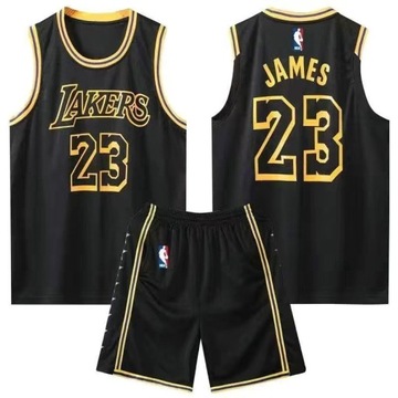детская футболка Lakers James No. 23 Кобе Нет. 24 Баскетбольная форма