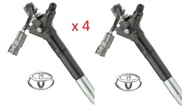 фото thumb №1, Toyota d4d инжектор новый оригинал комплект 4 штуки