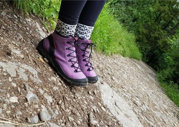NAGABA 240 TURKUS CRAZY + BARANEK - TREKKING DAMSKI - ROZMIAR 41