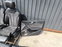 фото thumb №5, Сиденье сиденья кожа комплект s line audi a4 b9 кожа алькантара ролеты подогрев